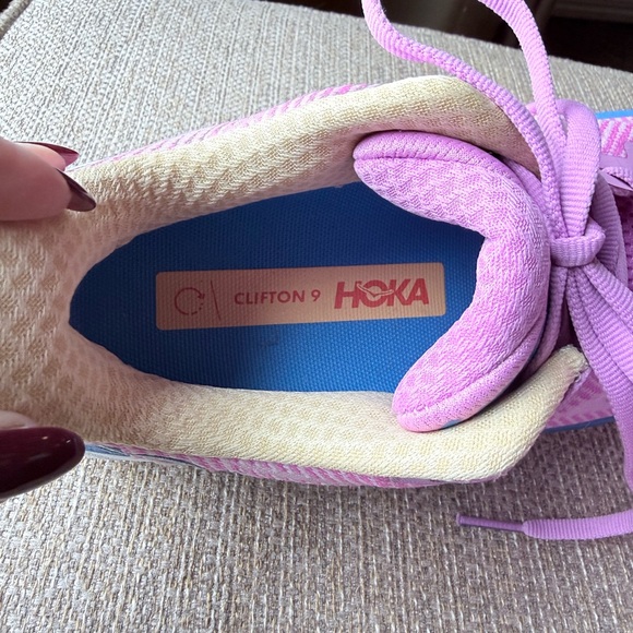 Hoka One- Vibrant Pink and Blue Runners- DHGate-New never worn - Picture 5 of 6